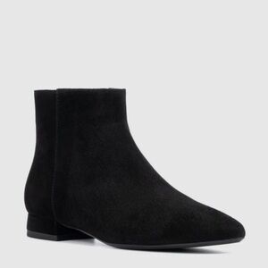 Aquatalia Black Ankle Booties